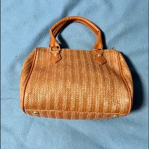 Medium Brown Boston Bag